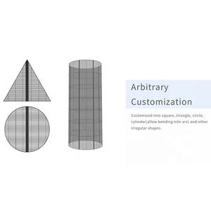 Rejilla led de pared para exteriores, rejilla de pared de construcción, media ade, 3 años de garantía - Product Image 3