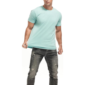 2025 T-shirts pour hommes personnalisés bonne vente vêtements d'extérieur décontractés nouveau Design respirant qualité supérieure 100% coton tissu peigné - Product Image 3