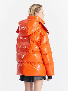 Chaqueta acolchada personalizada de diseñador para mujer Nueva llegada Estilo hip hop transpirable e impermeable - Product Image 4