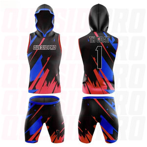 Ensemble d'uniformes de football américain 7v7 sublimés respirants en tissu polyester premium, conçu pour les commandes d'équipe et la personnalisation de la marque - Product Image 5