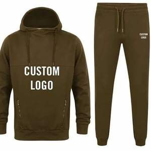 ชุดเซ็ตเสื้อแจ็คเก็ตมีฮู้ดพิมพ์ลาย Urban Elite พร้อมกางเกงขายาวทรงเข้ารูป สไตล์โมเดิร์นสตรีทแฟชั่นที่ผสมผสานความเท่แบบสปอร์ต - Product Image 6