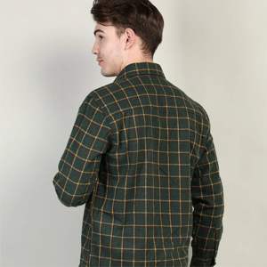 Veste de chemise en flanelle décontractée pour homme | Veste chemise boutonnée à carreaux avec doublure matelassée pour plus de chaleur et de confort - Product Image 3