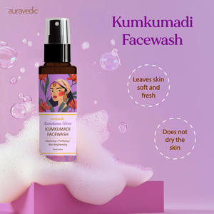 Nettoyant Visage Kumkumadi – Nettoyage Profond et Raffermissant avec Curcuma, Glycérine et Acides Aminés Végétaliens pour Peaux à Tendance Acnéique – Format ml - Product Image 3