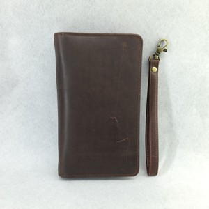 Cartera de Cuero Genuino para Mujer, Porta Pasaportes y Tarjetas de Identificación, con Bloqueo de Señal RFID, Bolso de Mano Vintage de Diseñador - Product Image 5