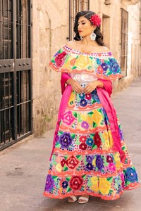 Moda bandera mexicana vestido de fiesta de verano Mujer para vacaciones al por mayor a granel elegante Camis niñas vestido sin mangas vestidos 2025 - Product Image 4