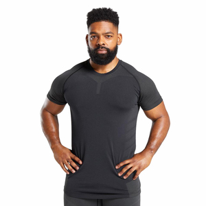 T-shirt 100% coton de la meilleure qualité pour hommes Design populaire en taille personnalisée et dernier style OEM personnalisable couleur unie - Product Image 4