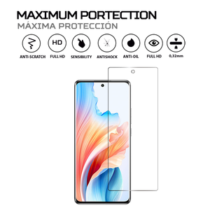 อุปกรณ์ป้องกันหน้าจอกันกระแทกสำหรับ OPPO A2 Pro โทรศัพท์ระดับพรีเมียมพร้อมคุณสมบัติป้องกันการกระแทก - Product Image 2