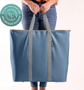 <b>Collapsible</b> Flexible Design <b>Laundry</b> <b>Basket</b> 64L Storage Organization Container 2Pack Midnight Black Shadow Gray Portable - Product Image 6