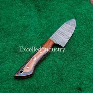 ขายร้อน Ultra Sharp ที่กําหนดเองทําด้วยมือ 356 ชั้นดามัสกัสมีดเชฟพร้อมไม้ Pakka จับมีดครัว - Product Image 3