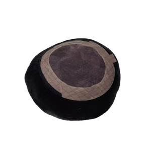 Toupet en cheveux humains à base mono, perruque à base mono, prothèse capillaire en cheveux humains, taz hair bd - Product Image 5