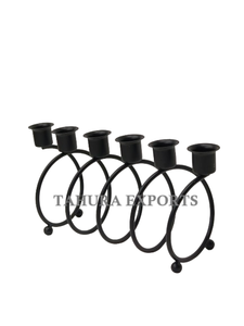 New Stock Christmas Decoration Metal Candle Stand <b>Candlestick</b> Holder Home Decoration High Quality Luxury Metal Candle Stand - Product Image 6