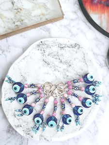 Porte-clés avec perle anti-mal - Product Image 4