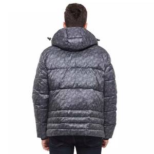 Prendas de vestir deportivas para hombre, chaquetas acolchadas con capucha resistentes al agua acolchadas, precio al por mayor, poliéster, nailon, estilo callejero - Product Image 3