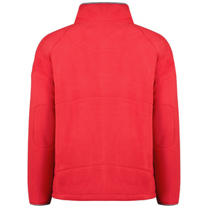 Veste légère à fermeture éclair en polaire de haute qualité pour hommes Veste respirante à col montant avec logo personnalisé - Product Image 6