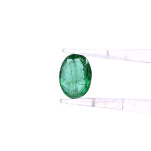Émeraude naturelle de Zambie 1,40 ct, taille coussin cœur poire fantaisie, qualité AAA, 8 mm, avec certificat IGI - Product Image 2