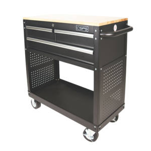 Heavy Duty 91cm Rolling <b>Tool</b> <b>Cart</b> Cabinet 3 Drawers ODM OEM 2-Year Warranty 295kg Capacity for Mechanic Garage Warehouse - Product Image 2
