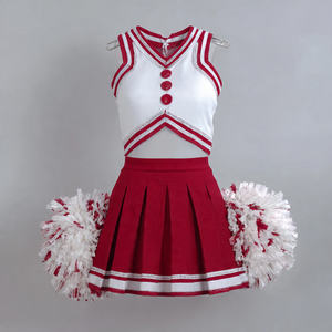 Haut de soutien-gorge imprimé pour la danse de cheerleading, jupes de cheerleader, uniformes de sport pour femmes, football, cheerleading - Product Image 4