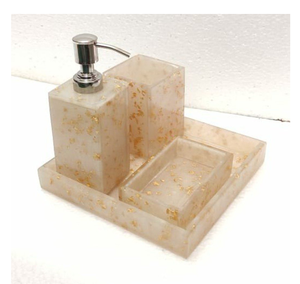 Artesanías personalizadas Juego de baño de resina epoxi más vendido último diseño precio asequible Mejores Regalos usados - Product Image 2