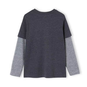 Chemise à manches doubles pour homme avec impression de logo entièrement personnalisée, tendance, pour une utilisation en extérieur - Product Image 2