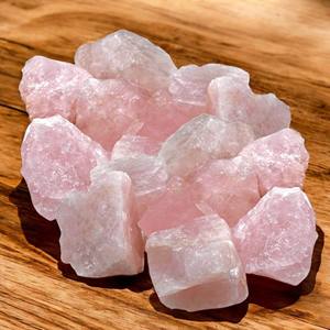 Quartz Rose naturel pierre brute en vrac cristal brut pour Reiki Chakra énergie de guérison équilibrage en gros pour la décoration - Product Image 1