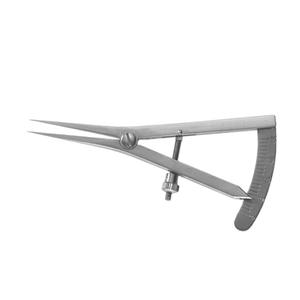 Pied à coulisse Castroviejo 7cm 20mm 0 à 20mm droit manuel ophtalmologie Instruments haut de gamme - Product Image 6