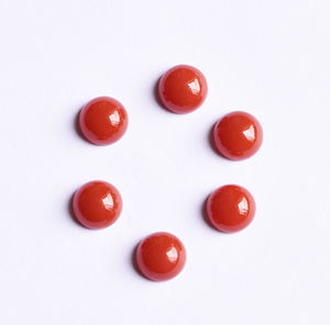 Natural Red Onyx Round Cabochons 9 MM Size Red Agate <b>Loose</b> Calibrated Smooth Cabochon <b>Gemstone</b> for Jewelry Making - Product Image 4