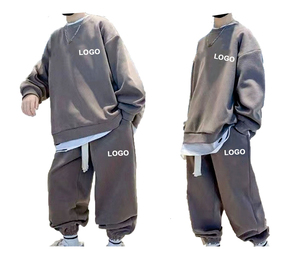 Última llegada al por mayor de primavera niños chándal 2 uds conjunto de ropa de niño ropa de bebé primavera otoño niños chándal servicio OEM - Product Image 4