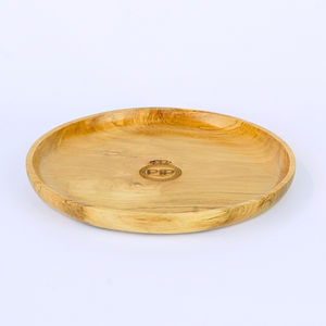 Plateau en bois rond minimaliste élégant décor à la maison moderne pour cuisine salon table stockage et service sûrs des aliments - Product Image 4