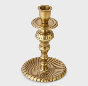 Bougeoir en laiton de qualité supérieure avec accent métallique pour une lueur ambiante dans les salons et les entrées disponibles en vrac - Product Image 1