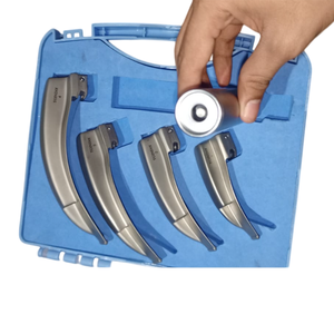 Laringoscopio Quirúrgico LED Profesional Portátil de Acero Inoxidable de Calidad Premium, Dispositivo Manual de Intubación para Gestión de las Vías Respiratorias - Product Image 4