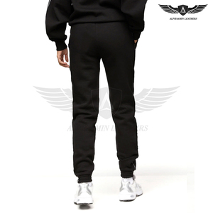 Solid Black Color Soft Fabric Women <b>Trousers</b> With <b>Plus</b> <b>Size</b> Quick Dry Customized Women Wear <b>Trousers</b> Sweatpants - Product Image 2