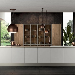 Gabinetes <span class=keywords><strong>de</strong></span> Cocina <span class=keywords><strong>de</strong></span> MDF PET <span class=keywords><strong>de</strong></span> Alto Brillo, Gabinetes <span class=keywords><strong>de</strong></span> Cocina <span class=keywords><strong>de</strong></span> Tablero <span class=keywords><strong>de</strong></span> Aglomerado <span class=keywords><strong>de</strong></span> Melamina, Económicos - Product Image 2