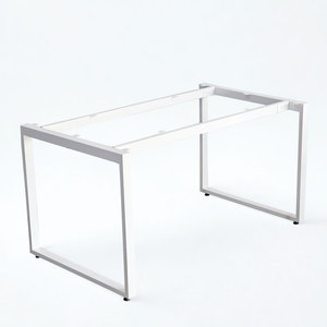 Patas de Mesa Rectangulares de Hierro HCRT006 80x140cm, Estilo Industrial Minimalista, Requiere Ensamblaje, para Muebles de Comedor, Hospital, Bancos - Product Image 1