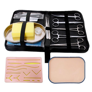 Customized Steel Manual Reusable Suture Practice Teaching <b>Model</b> 2024 Hand Made Suture Pad by INNOVAMED - Product Image 1