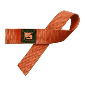 Correas de levantamiento de pesas de neopreno personalizadas de alta calidad, transpirables, antideslizantes, ajustables con logotipo de Color personalizado para entrenamiento Unisex - Product Image 1