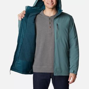 Chaqueta de invierno de carcasa blanda con logotipo personalizado para hombre, nailon de alta calidad, poliéster, tejido impermeable, elegante diseño de calle, carcasa blanda - Product Image 3