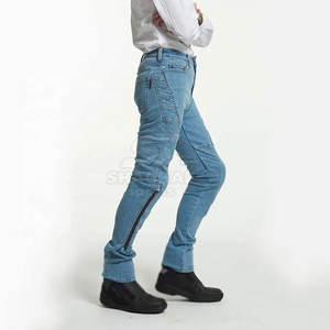 กางเกงยีนส์ผู้ชายแฟชั่น กางเกงยีนส์ผู้ชายทรงสลิม กางเกงยีนส์ผู้ชายใส่สบาย กางเกงผู้ชายลำลองแบบซักล้าง - Product Image 3