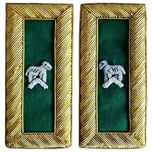 Luxury German Customized Metal Badges Epaulette Cords Uniforms Shoulder <b>Boards</b> Accessories Embroidered Technics Sequins - Product Image 3