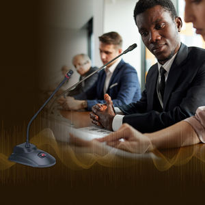 Conferencia de mesa de micrófono ligera de 50Hz-18kHz para reuniones - Product Image 1