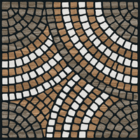 Carreaux de sol en porcelaine à poinçon gaufré rustique pour Use-300x300 extérieur 30x30 12x12 40x40 400x400 16x16 tailles finition émaillée prix