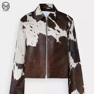 แจ็กเก็ตหนัง100% สำหรับผู้หญิง, แจ็กเก็ตอุ่นปรับแต่งได้ไซส์ใหญ่พิเศษสำหรับฤดูหนาว - Product Image 1