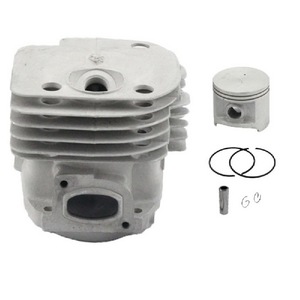 Cilindro e Pistone Compatibili per Motosega a Benzina Husqvarna Hus 372, Nuovo 50mm, Rif. 500031 con Certificato GS, Supporto OEM - Product Image 1