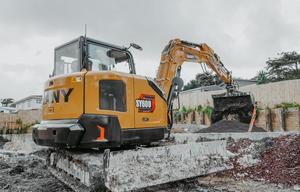 Excavatrice/pelle SANY 1.9T à bras zéro, neuve et prête à travailler ! Polyvalent et compact avec composants de moteur et de pompe essentiels - Product Image 5