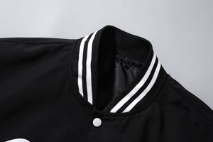 2023 hommes de haute qualité personnalisé Baseball Letterman Varsity Bomber veste en gros col montant veste d'hiver - Product Image 5