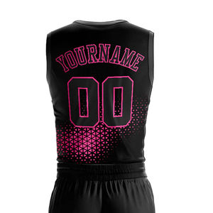 Uniforme de basket-ball de longueur standard fabriqué en usine à vendre et impression par sublimation Uniforme de basket-ball respirant sans manches - Product Image 5