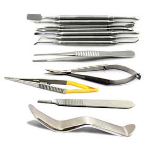 Kit d'équipements pour instruments de chirurgie dentaire manuelle d'implantation, comprenant des écarteurs périostiques et des périotomes par Surgiright - Product Image 2