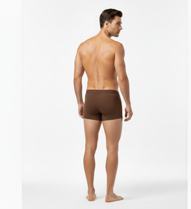 Calzoncillos de Algodón para Hombre EarthCraft Marrón, Tejido Suave, Elástico y Transpirable que Ofrece Comodidad Equilibrada para el Día a Día - Product Image 4