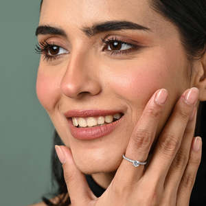 Anillos de Plata de Ley 925 de Primera Calidad para Mujer, Chapados en Rodio con Diamantes y Engaste de Bisel, Joyería para Hombre - Product Image 3