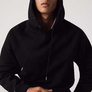 Sudadera con capucha sin cuerdas de algodón 100% de peso pesado de alta calidad, ropa de calle con logotipo OEM personalizado, Sudadera con capucha de talla grande para hombre Fleece Puff Technique - Product Image 4