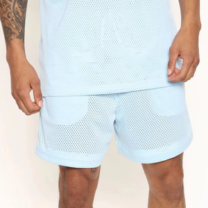 Conjunto de joggers de alta calidad para hombre, conjunto doble al mejor precio, conjunto corto de 2 piezas para hombre, ropa informal y de verano transpirable de algodón de secado rápido - Product Image 3